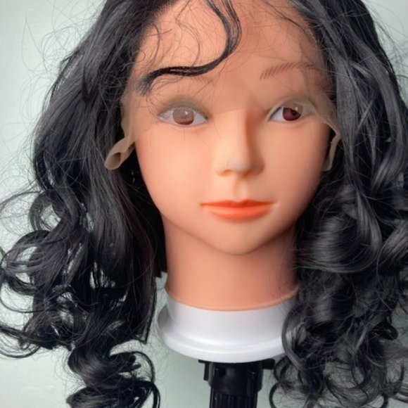 Short Curly Bob Lace Wigs - Picture 7 of 9